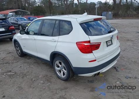 2012 BMW X3 xDrive28I z USA, uszkodzony, nr VIN 5UXWX5C56CL728174
